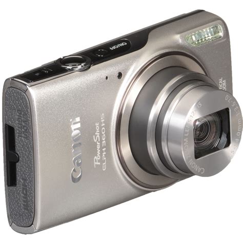 canon elph|Canon PowerShot ELPH 360 HS Digital Camera (Silver) .